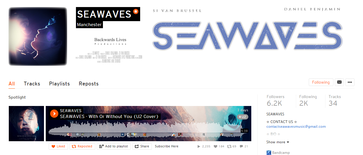 SEAWAVES SoundCloud